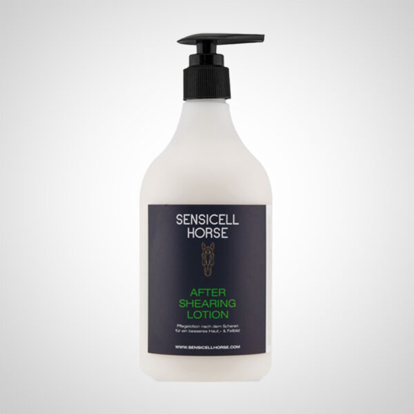 Geschützte und gepflegte Haut und Fell nach der Schur mit SENSICELL HORSE After Shearing Lotion